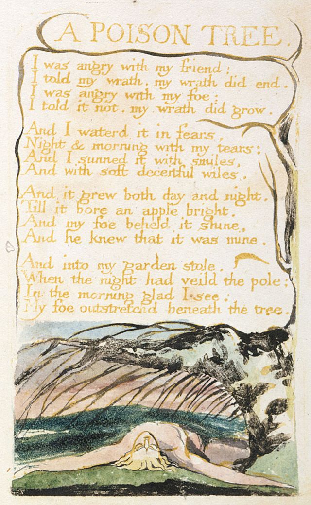 William Blake, A Poison Tree