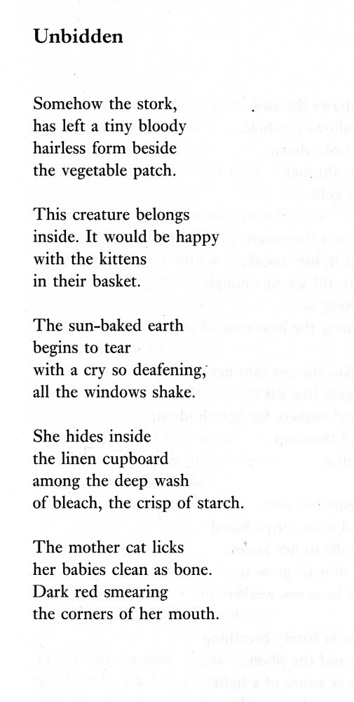 Helen Ivory, Poem, Unbidden, Breakfast Machine