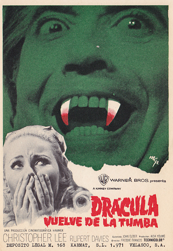 dracula has risen from the grave - when churchyards yawn